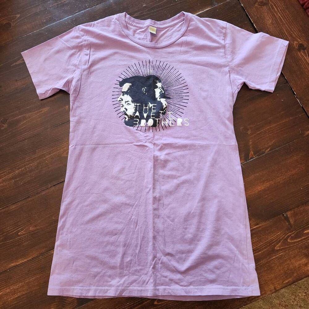 Alternative The Avett Brothers Lavendar Graphic Tshirt Folk Rock Size XL